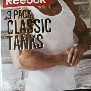 Mens Reebok classic tanks 3 pack sz M 38-40